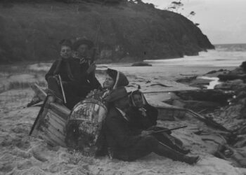 Wreckage of the brigantine Prosperity washes ashore in gorge